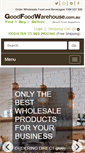 Mobile Screenshot of goodfoodwarehouse.com.au